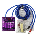 Stabilizzatore di tensione PIVOT Mega Raizin, sistema ad alta capacità e monitor delle prestazioni della batteria, DC 12V, 03080002