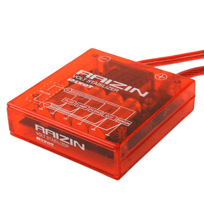 Stabilizzatore di tensione PIVOT Mega Raizin, sistema ad alta capacità e monitor delle prestazioni della batteria, DC 12V, 03080004
