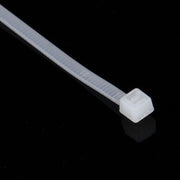 500 fascette fermacavi in nylon autobloccanti da 3 x 150 mm, 3mm x 150mm Black, 3mm x 150mm White
