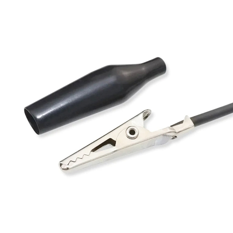 Cavo con clip per sonda a coccodrillo a doppia estremità, lunghezza: 75 cm, 75cm
