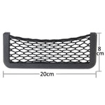 Tasche a rete per auto Borsa a tracolla per riporre auto da 20 cm x 8 cm con adesivo, 20 x 8cm