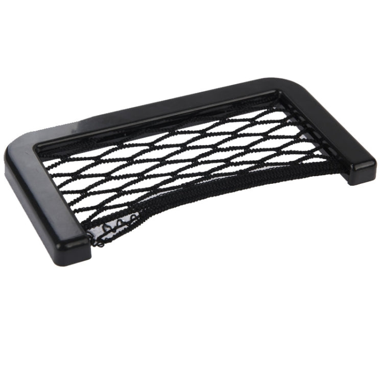 Tasche a rete per auto Borsa a tracolla per riporre auto da 12 cm x 6 cm con adesivo, 12x6cm