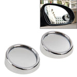 2 pezzi 3R11 specchietto retrovisore per auto specchietto grandangolare specchietto laterale, rotazione di 360 gradi regolabile, 3R-011(Black), 3R-011