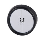 2 pezzi 3R11 specchietto retrovisore per auto specchietto grandangolare specchietto laterale, rotazione di 360 gradi regolabile, 3R-011(Black), 3R-011
