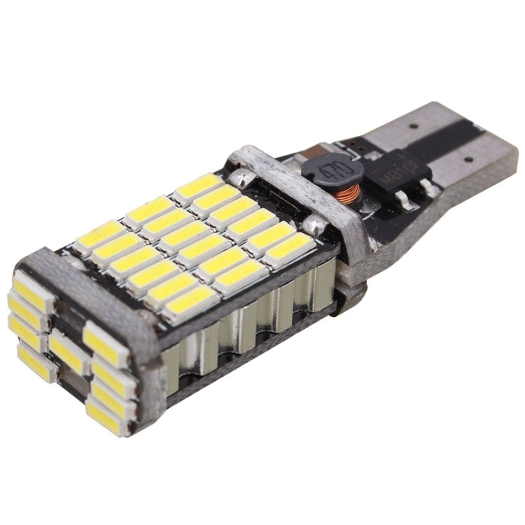 2 PZ T15 W16W 9W 450LM Luce bianca 45 LED 4014 SMD Luce freno per auto Lampada retromarcia Lampadina luce di parcheggio, DC 12V, T15