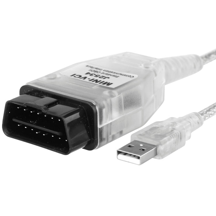 Strumenti cavo diagnostico Mini VCI J2534 per strumento scanner Toyota TIS Tech Stream OBD OBDII, J2534