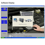 Strumenti cavo diagnostico Mini VCI J2534 per strumento scanner Toyota TIS Tech Stream OBD OBDII, J2534