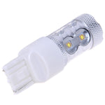 2 PZ 7440 650 Lumen 50W 10-3535-LEDs 6500K Luce bianca freno per auto, DC 12-24V, 7440