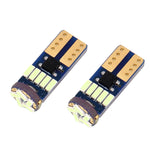 2PCS T10 3W 450LM 15 LED 4014 SMD LED Decodifica Lampada Canbus senza errori per auto, DC12V, 15 LED 4014 SMD LEDs