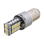 2PCS 1157/BAY15D 6W 4014-30SMD 900LM Luce bianca 6500K Decodifica LED Luce freno/sterzo per auto, 1157/BAY15D 6W
