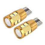 MZ T10 4W 20 LED SMD 4014 300LM Lampada luci di ingombro per decodifica luce rosa, DC 12-18V