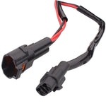 2 pezzi MZ 9W 540LM 6500K 3-LED luce bianca cablata fendinebbia per auto diurna, DC12-24V, cavo leggero: 15 cm, MZ 9W