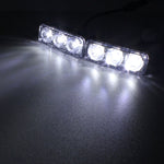 2 pezzi MZ 9W 540LM 6500K 3-LED luce bianca cablata fendinebbia per auto diurna, DC12-24V, cavo leggero: 15 cm, MZ 9W
