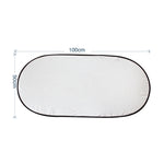 Set parasole auto 6 in 1 con pellicole rivestite argento