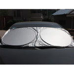 Set parasole auto 6 in 1 con pellicole rivestite argento