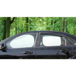 Set parasole auto 6 in 1 con pellicole rivestite argento