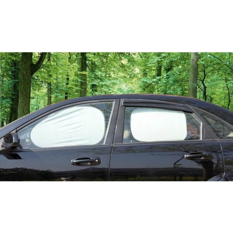 Set parasole auto 6 in 1 con pellicole rivestite argento