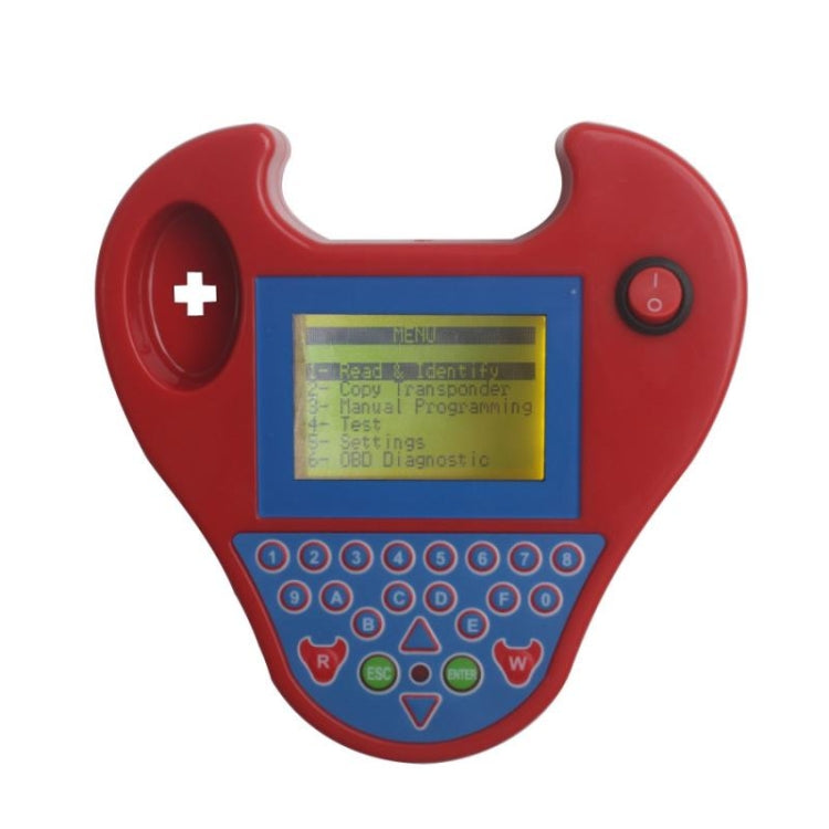 Programmatore transponder chiave Smart Zed Bull di tipo Mini, Key Transponder(Red), Key Transponder(Black)
