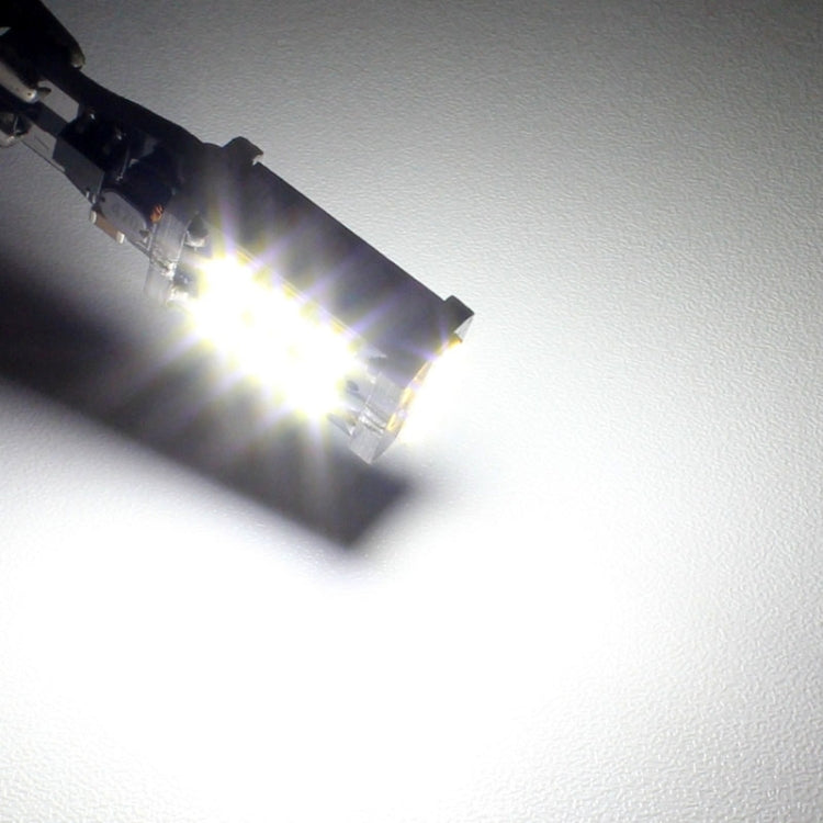2 PCS T15 3W LED bianco 300LM SMD 2835 Fendinebbia posteriore per auto/Luce di riserva per veicoli, DC 12V, T15+3W 300LM/6500K