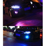 2 PCS T15 3W LED bianco 300LM SMD 2835 Fendinebbia posteriore per auto/Luce di riserva per veicoli, DC 12V, T15+3W 300LM/6500K