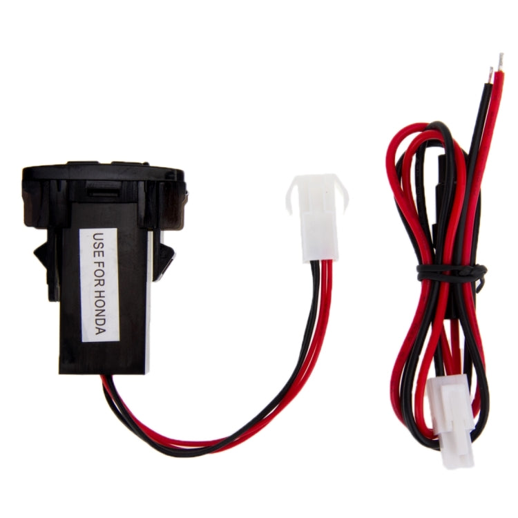 Adattatore caricabatteria da auto USB per smartphone 001 3.3A 2 porte per iPhone 6 / iPad Air, compatibile con HONDA, 001