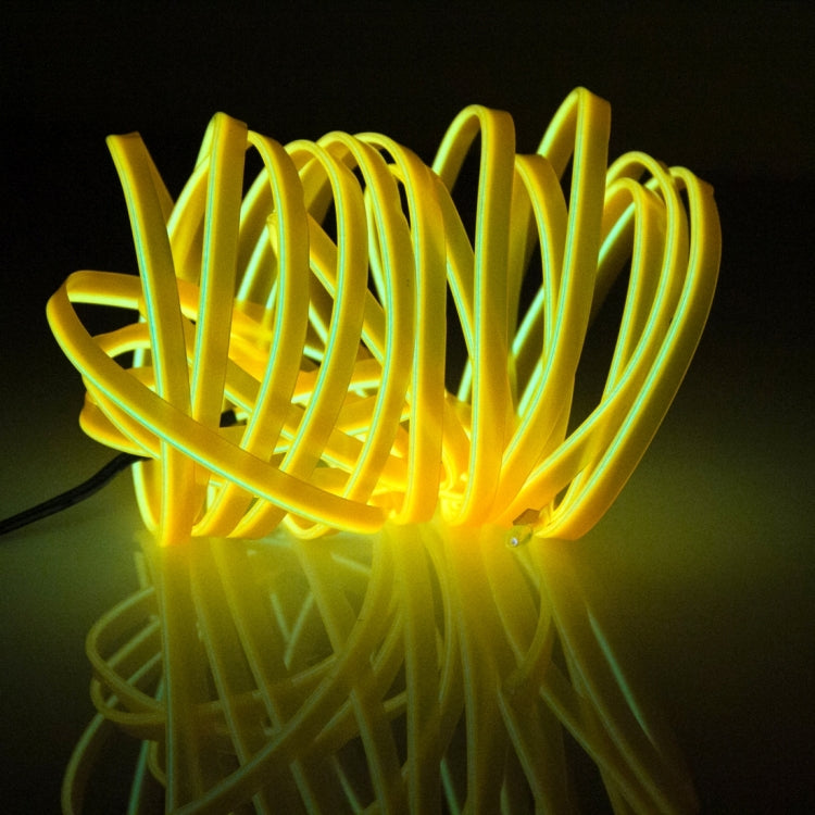 Striscia luminosa per auto piatta e flessibile impermeabile con driver per la decorazione dell'auto, lunghezza: 5 m, 5M