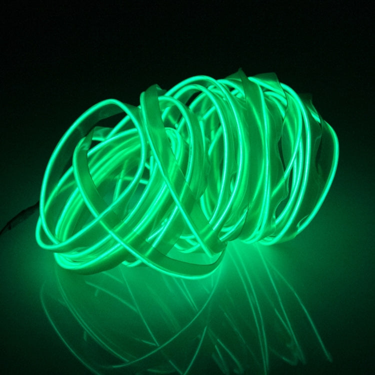 Striscia luminosa per auto piatta e flessibile impermeabile con driver per la decorazione dell'auto, lunghezza: 5 m, 5M