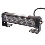 2 PZ 6 pollici 6 LED 2 x 18W Spia flash per auto Rosso + Blu Cambia luce di emergenza impermeabile bianca, DC 12V, Light Red + Blue Change White