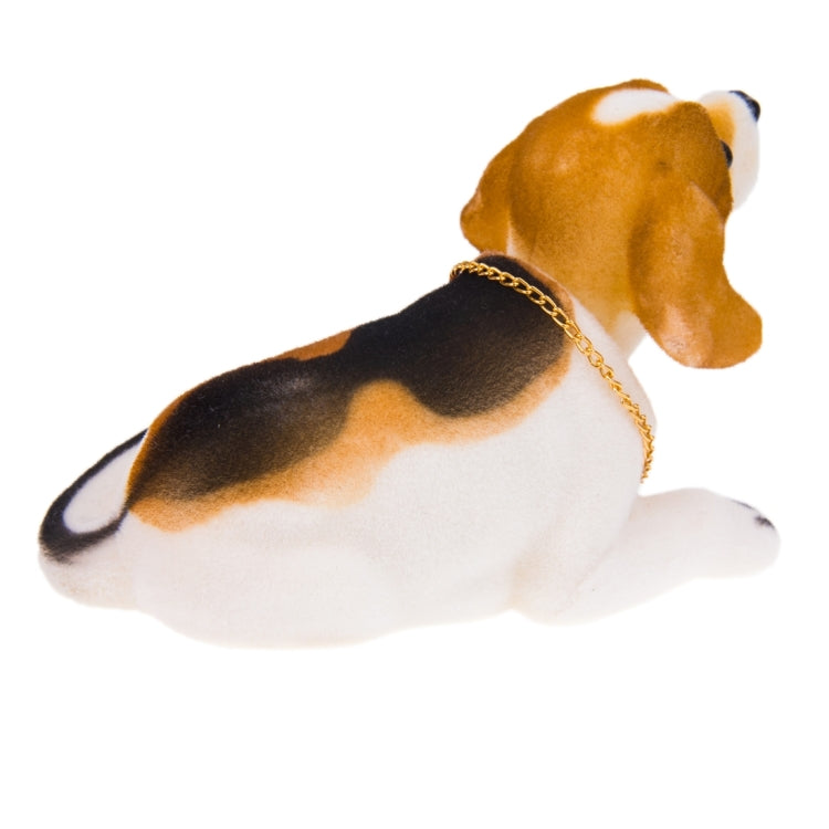 Camion universale per auto, bambola per cani Beagle fortunato, scuoti la testa, ornamento, decorazione per veicoli, salvadanaio giocattolo, con nastro biadesivo, Lucky Beagle