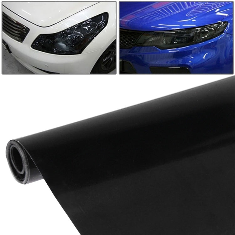 Adesivo protettivo per membrana luminosa per auto con punto di infiammabilità, dimensioni: 195 cm x 30 cm, Dark Black, Baby Blue, Fluorescent Green, Pink, Crystal Green, Matte Black, Dark Blue, Grey Black