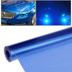 Adesivo protettivo per membrana luminosa per auto con punto di infiammabilità, dimensioni: 195 cm x 30 cm, Dark Black, Baby Blue, Fluorescent Green, Pink, Crystal Green, Matte Black, Dark Blue, Grey Black