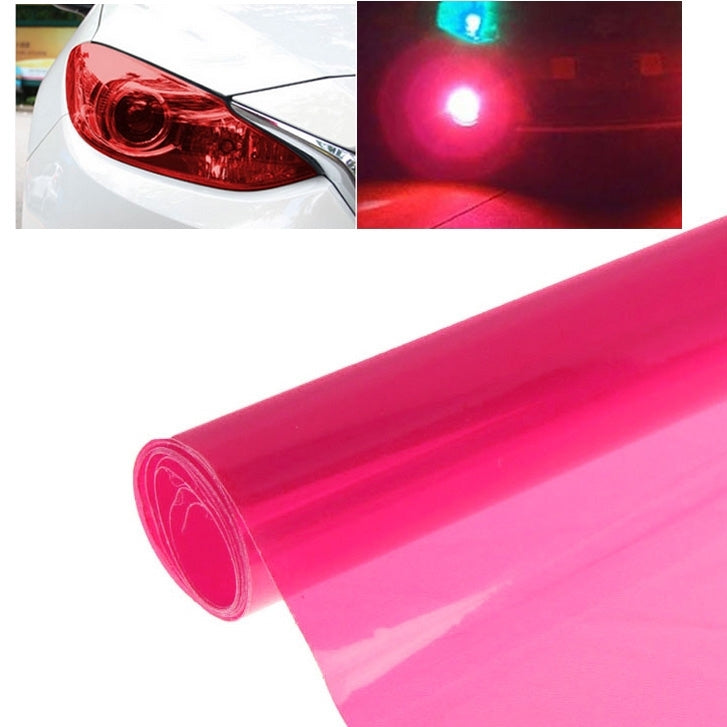 Adesivo protettivo per membrana luminosa per auto con punto di infiammabilità, dimensioni: 195 cm x 30 cm, Dark Black, Baby Blue, Fluorescent Green, Pink, Crystal Green, Matte Black, Dark Blue, Grey Black