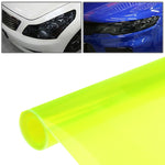 Adesivo protettivo per membrana luminosa per auto con punto di infiammabilità, dimensioni: 195 cm x 30 cm, Dark Black, Baby Blue, Fluorescent Green, Pink, Crystal Green, Matte Black, Dark Blue, Grey Black