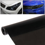 Adesivo protettivo per membrana luminosa per auto con punto di infiammabilità, dimensioni: 195 cm x 30 cm, Dark Black, Baby Blue, Fluorescent Green, Pink, Crystal Green, Matte Black, Dark Blue, Grey Black