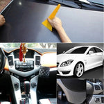 Adesivo decorativo in PVC 3D in fibra di carbonio per auto, dimensioni: 127 cm x 50 cm