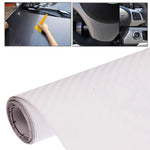 Adesivo decorativo in PVC 3D in fibra di carbonio per auto, dimensioni: 127 cm x 50 cm