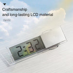 K-033 Orologio automatico LCD con ventosa, Clock
