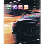 Equalizzatore adesivo per auto con lampada ritmica musicale a 5 colori con caricatore per auto, dimensioni: 70 cm x 16 cm, 70 x 16cm