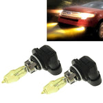 2 X 9005 HOD Lampadine alogene 12V 100W 2400 LM 3500K Fari a luce gialla, 9005