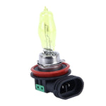 2 lampadine alogene H11 HOD 12V 100W 2400 LM 3500K fari a luce gialla, H11