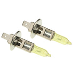2 lampadine alogene H1 HOD 12V 100W 2400 LM 3500K fari a luce gialla, H1
