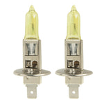 2 lampadine alogene H1 HOD 12V 100W 2400 LM 3500K fari a luce gialla, H1