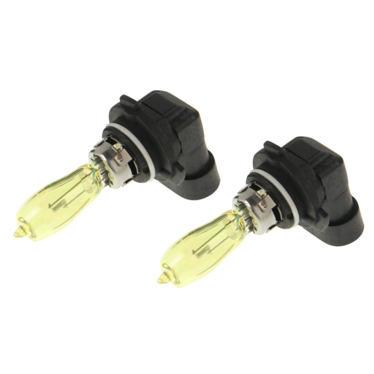 2 X 9006 HOD Lampadine alogene 12V 100W 2400 LM 3500K Fari a luce gialla, 9006