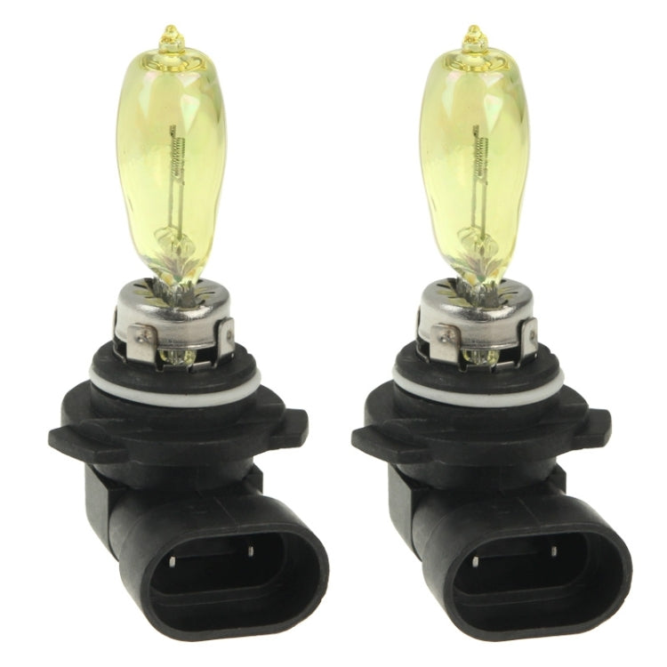 2 X 9006 HOD Lampadine alogene 12V 100W 2400 LM 3500K Fari a luce gialla, 9006