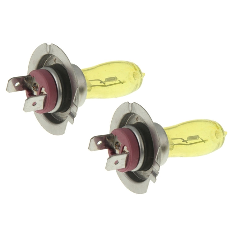 2 lampadine alogene H7 HOD 12V 100W 2400 LM 3500K fari a luce gialla, H7