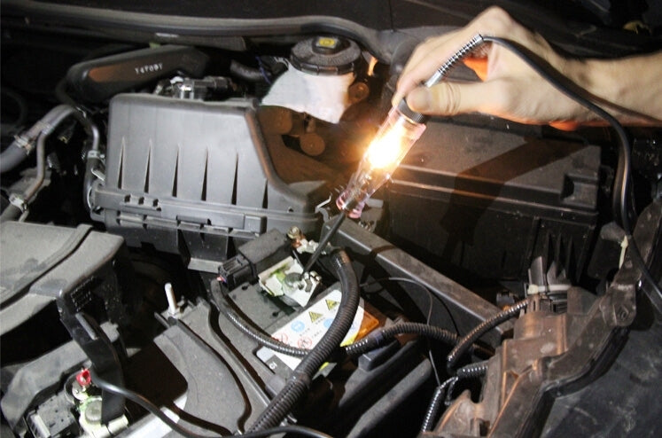 Strumenti di rilevamento dei sistemi di tester di circuito per auto Penna per tester di circuito DC 6-24 Volt, DC 6-24