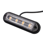 12W 720LM 4-LED 18 modelli di flash Lampada stroboscopica per auto di emergenza, DC 12V, 4-LED Yellow Light, 4-LED White Light, 4-LED Blue Light, 4-LED White + Red Light, 4-LED White + Yellow Light, 4-LED Red + Blue