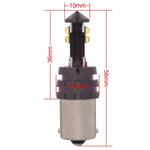 1156/BA15S 20W 800LM Luce bianca 4 CREE XT-E LED Lampadina per luce freno per auto, DC 12-24V, 1156