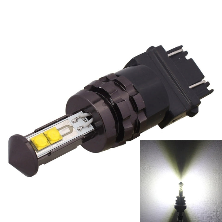 T25 3157 20W 800LM Luce bianca 4 CREE XT-E LED Lampadina per luce freno per auto, DC 12-24V, 3157