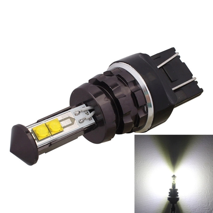 T20 7443 20W 800LM Luce bianca 4 CREE XT-E LED Luce freno per auto Lampadina per luce di marcia diurna, DC 12-24V, 7443